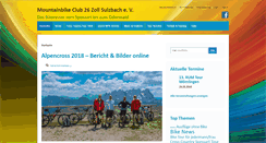 Desktop Screenshot of mtb-sulzbach.de